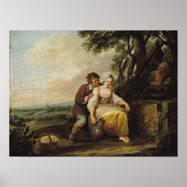 Póster Escena Galante, 1774 (Frente)