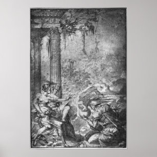 Póster Escena mágica