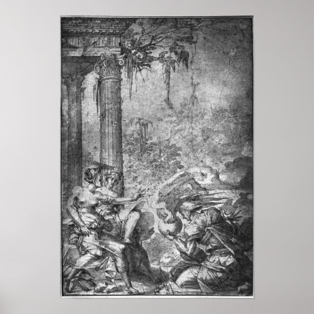 Póster Escena mágica (Frente)