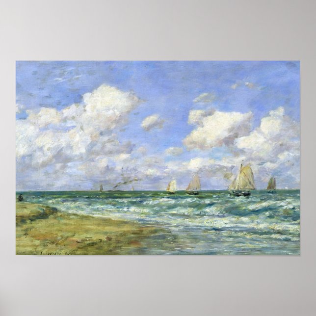 Póster Escena marina, 1894 (Frente)
