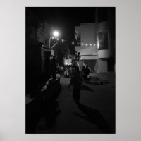 Escena Nocturna de la Calle India - Fotografía Urb