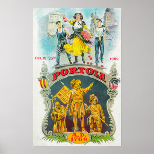 Póster Escena promocional del festival de Portola