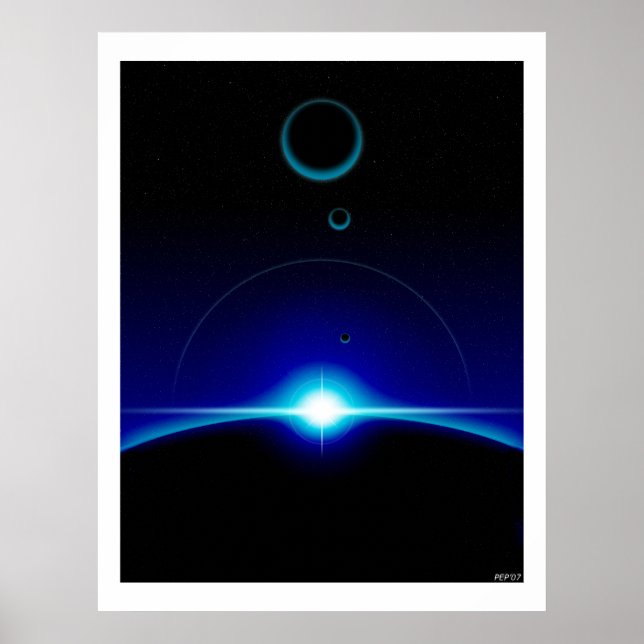 Póster Escena solar (Frente)