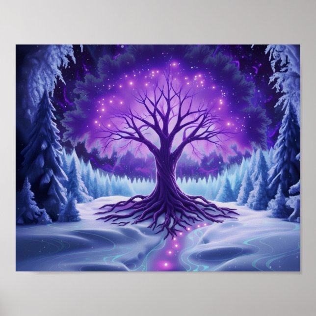 Póster EscenaDeNieveInvierno (Frente)