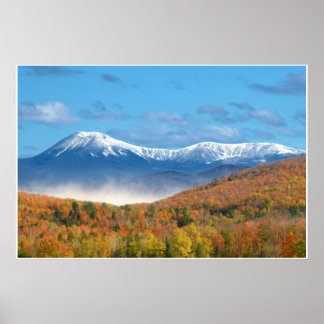 Póster Escenario fotográfico de Mt Katahdin