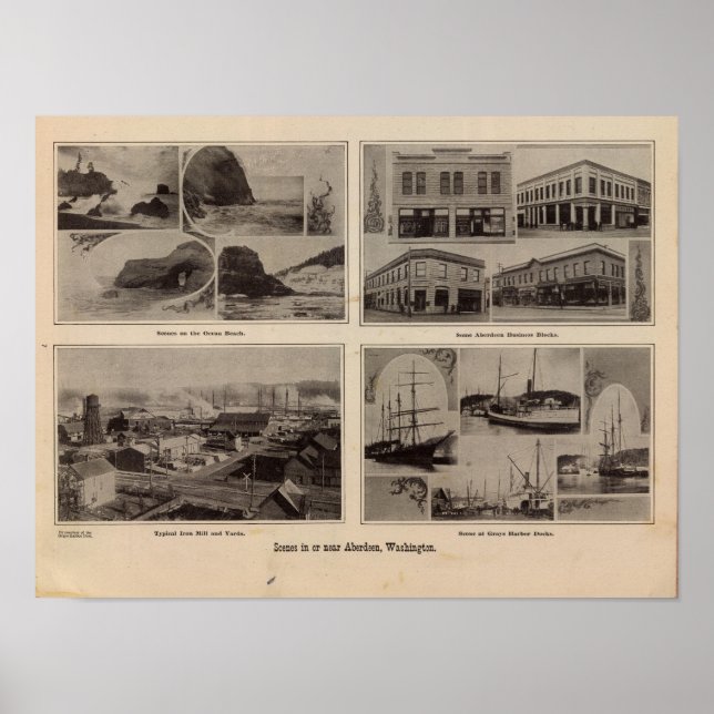 Póster Escenas Aberdeen, Wash (Frente)