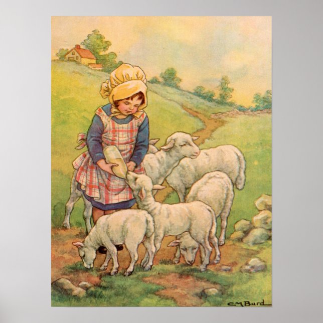 Póster Escenas De Granja Tempranas (Frente)