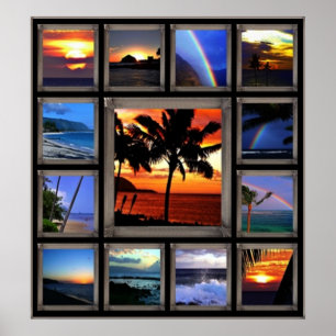 Póster Escenas de Hawái