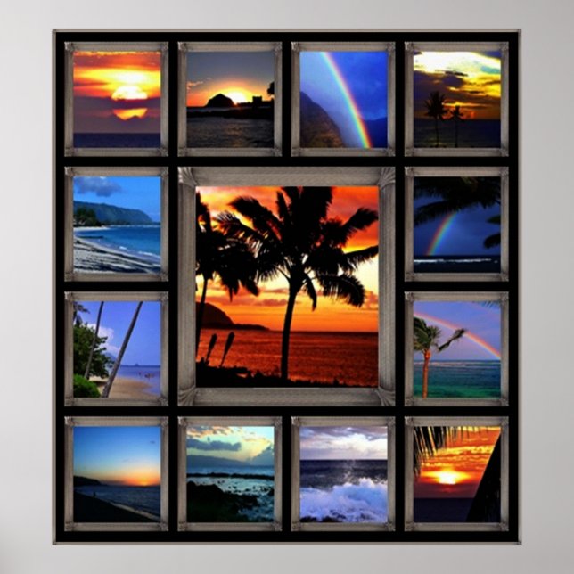 Póster Escenas de Hawái (Frente)