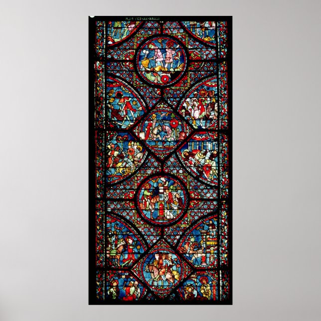 Póster Escenas de la vida de Carlomagno (Frente)