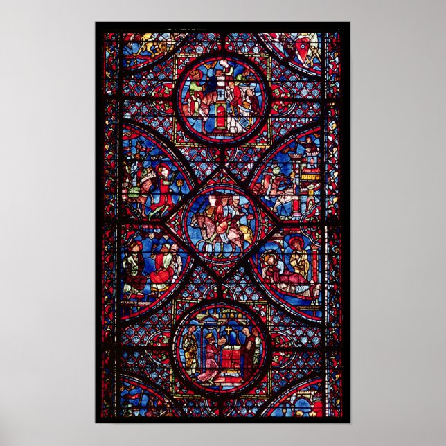 Póster Escenas de la vida de Carlomagno (Frente)