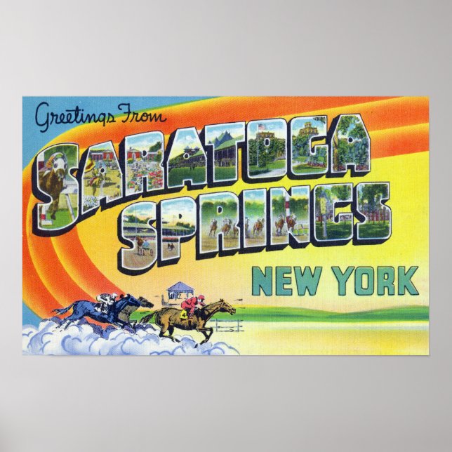 Póster Escenas de letras grandes - Saludos desde 2 (Frente)