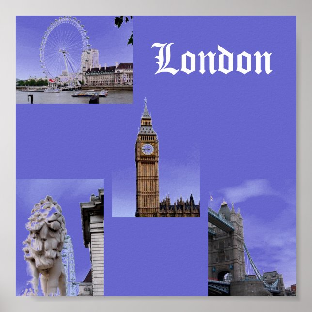 Póster Escenas de Londres (Frente)