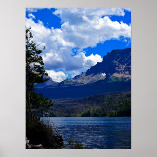 Póster Escenas del Parque Nacional del Glaciar