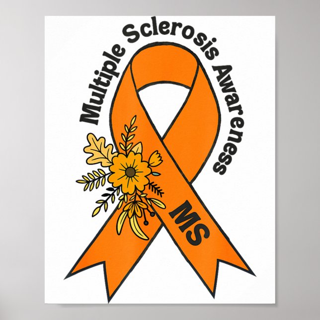 Póster Esclerosis Múltiple Em Esclerosis Múltiple Concien (Frente)