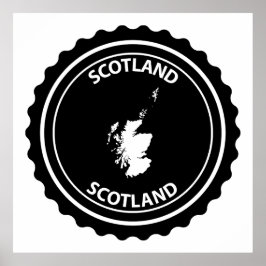Póster Escocia