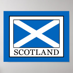 Póster Escocia