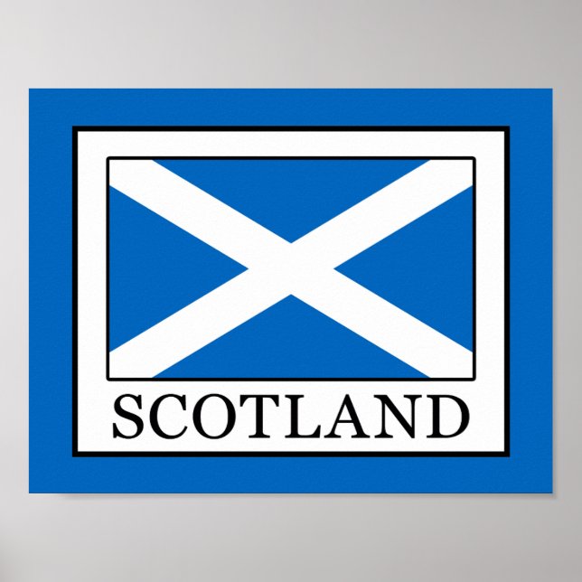 Póster Escocia (Frente)