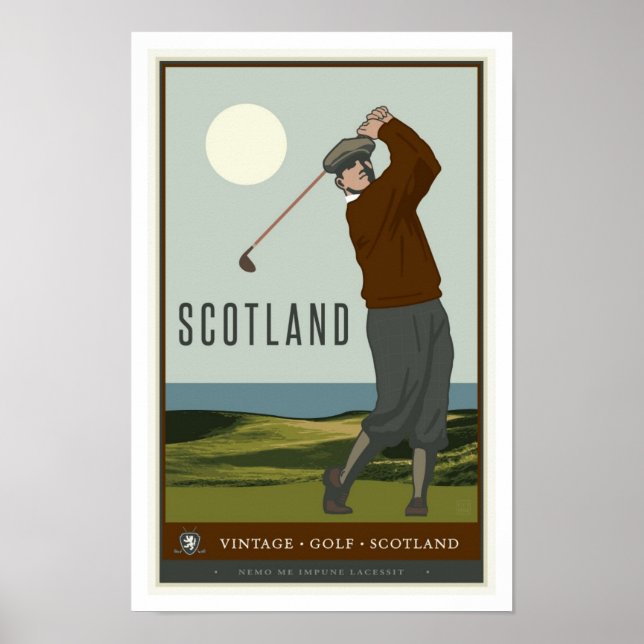 Póster Escocia (Frente)