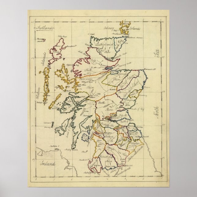 Póster Escocia 10 (Frente)