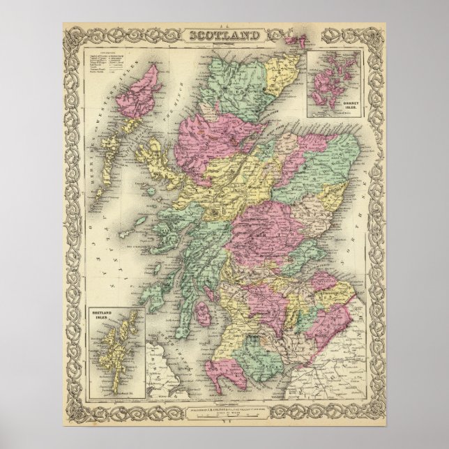 Póster Escocia 11 (Frente)