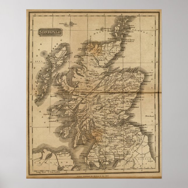 Póster Escocia 13 (Frente)