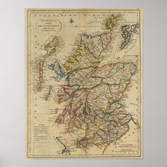 Póster Escocia 23 (Frente)