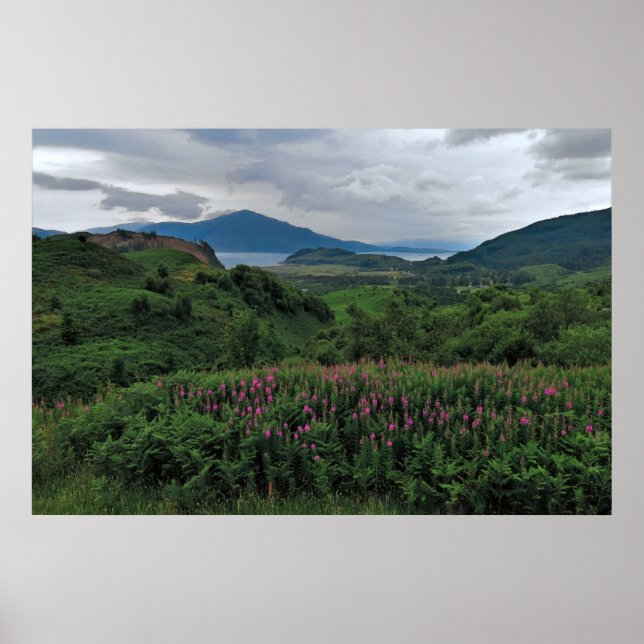 Póster Escocia del Norte (Frente)