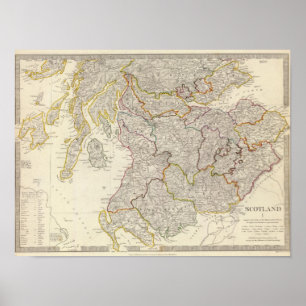 Póster Escocia I