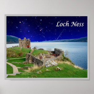 Póster Escocia - Loch Ness