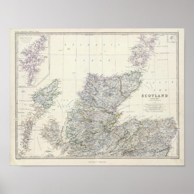 Póster Escocia N (Frente)