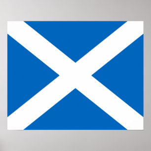 Póster Escocia/poster escocés de la bandera