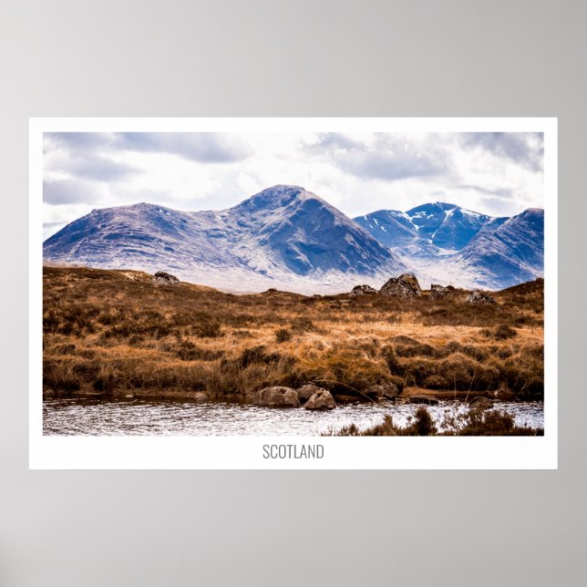 Póster Escocia silvestre (Frente)