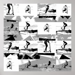 Póster Escoge por ahí - Stunt Scooter Rider