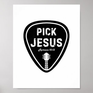 Póster Escoja Jesús T Camisas Romanas 10_13 Guitarra Cris