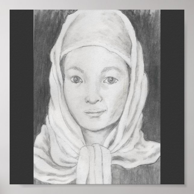 Póster Escolar afgana (Frente)