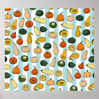 Póster Escombros dibujados a mano, fondo a rayas sin cost