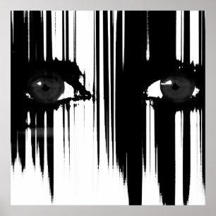 Póster Escondiéndose detrás del dolor