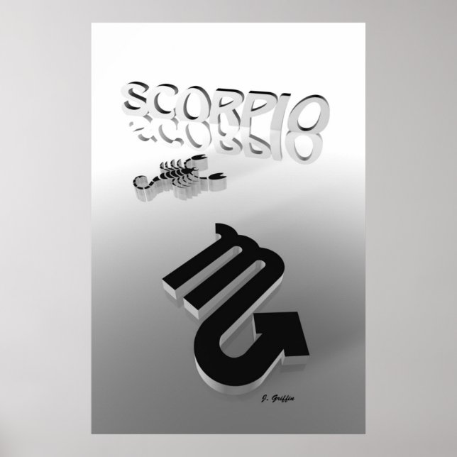 Póster Escorpio (Frente)