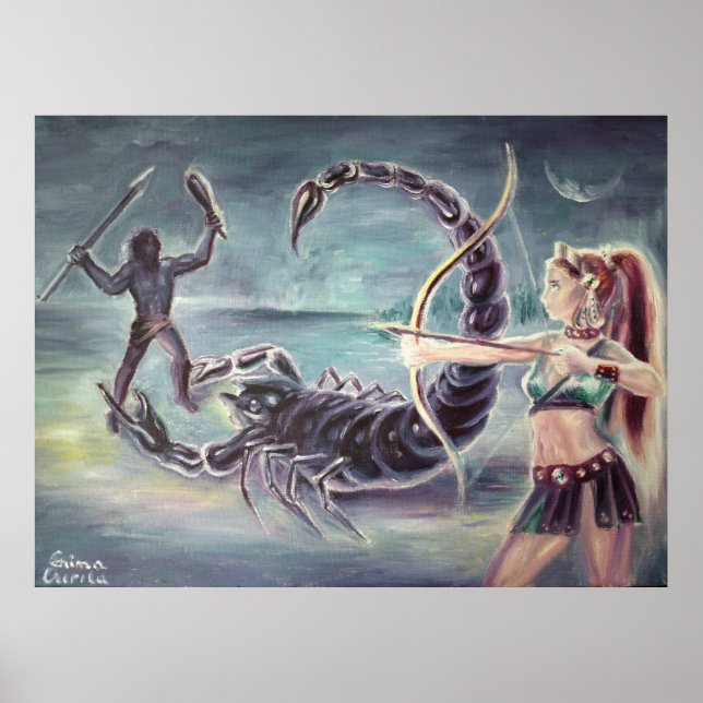 Póster Escorpio (Frente)