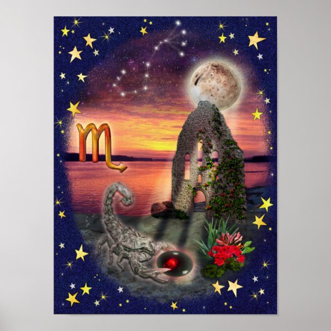 Póster Escorpio (Frente)