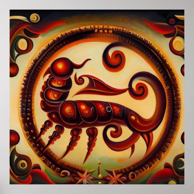 Póster Escorpio 9 (Frente)