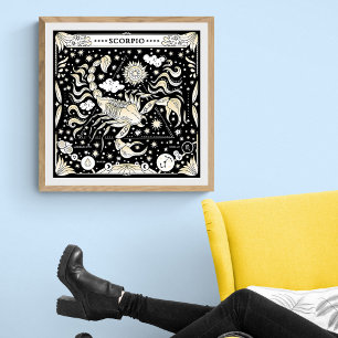 Póster Escorpio: El enigmático Moonwalker