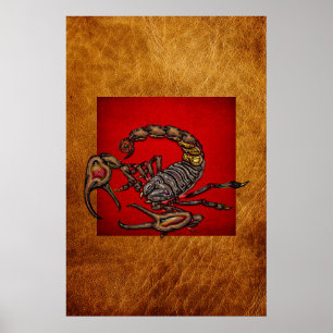 Póster Escorpión [Impresión 20x30]