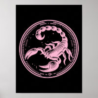 Escorpión Rosa Astrología Signo Zodiacal Escorpio