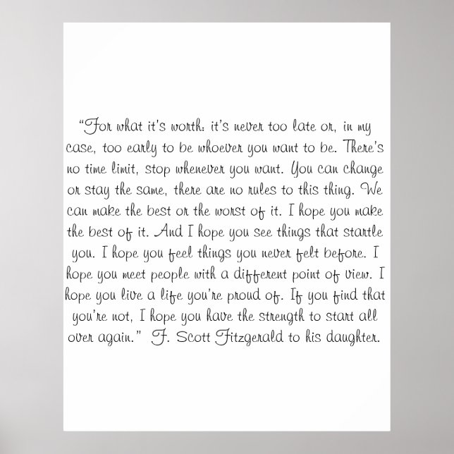 Póster escribir (Frente)