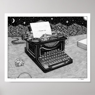 Póster Escribir la forma