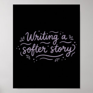 Póster Escribir una historia más suave para la salud ment