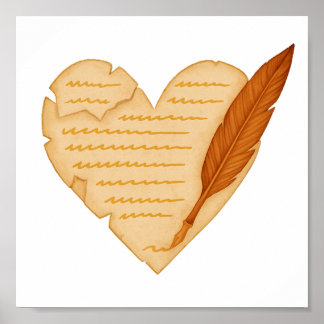 Póster Escrito en todo tu corazón