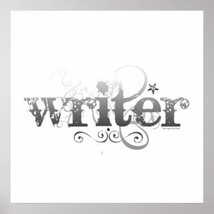 Póster Escritor Urbano